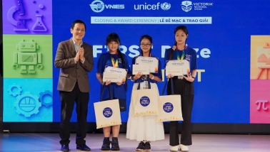 STEAM for Girls 2025: Tư duy khoa học của nữ sinh kiến tạo giải pháp xanh cho tương lai bền vững