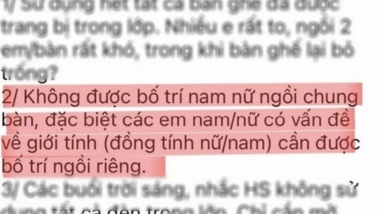 Vụ Hiệu trưởng yêu cầu nam nữ ngồi riêng, kỳ thị giới tính: Học trò LGBT bức xúc lên tiếng