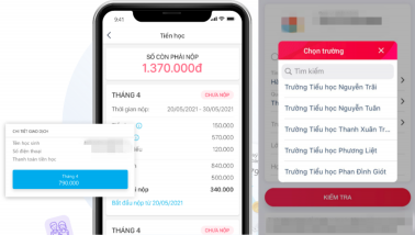 Tranh cãi thu học phí qua app: Phụ huynh bức xúc, trường học nói gì?