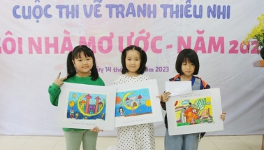 Độc đáo ý tưởng ngôi nhà trên cung trăng, dưới lòng đất của học trò The Colour Art hưởng ứng cuộc thi 'Ngôi nhà mơ ước'