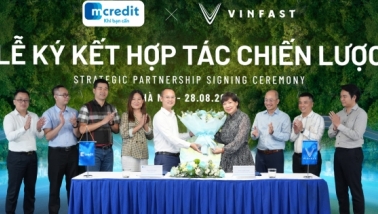 VinFast và Mcredit hợp tác chiến lược mang tới giải pháp tài chính cho khách hàng mua xe điện