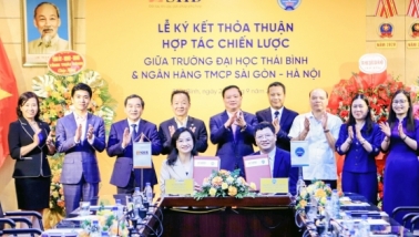 SHB hợp tác chiến lược với Đại học Thái Bình nâng cao chất lượng đào tạo và nguồn nhân lực