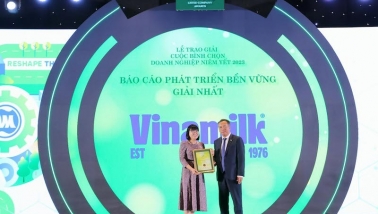 Vinamilk 'bội thu' giải thưởng phát triển bền vững