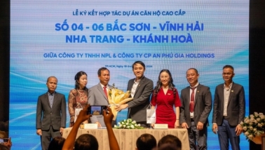 Lễ kí kết hợp tác dự án căn hộ cao cấp số 04-06 Bắc Sơn, Vĩnh Hải, Nha Trang, Khánh Hòa