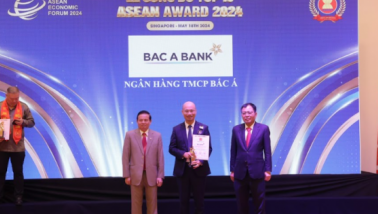 BAC A BANK được vinh danh Top 10 doanh nghiệp tiêu biểu ASEAN 2024