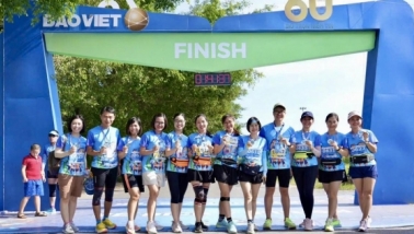 Giải chạy BAOVIET Run - Hành trình xanh hướng tới 60 năm thành lập Bảo Việt