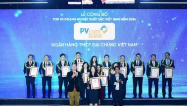 PVcomBank vươn tầm trong Top 500 Doanh nghiệp lớn nhất Việt Nam năm 2024