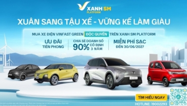 GSM bắt đầu nhận đặt cọc 4 dòng xe Vinfast Green từ ngày 17/3
