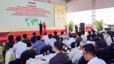 THILOGI công bố hoàn thành nạo vét luồng hàng hải Kỳ Hà, mở tuyến hàng hải trực tiếp Chu Lai - Ấn Độ