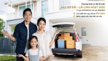 Giải pháp tài chính tối ưu từ Bắc Á Bank: Lãi vay chỉ từ 4,0%/năm với chương trình 'Vay ưu đãi - Lãi linh hoạt 2025'