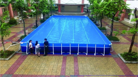 Cả nước có 18 triệu học sinh nhưng chỉ có 2.184 bể bơi trong trường học