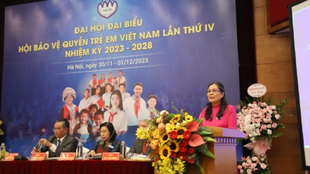 Gần 300 đại biểu tham gia phiên trù bị Đại hội Hội Bảo vệ quyền trẻ em Việt Nam lần thứ IV