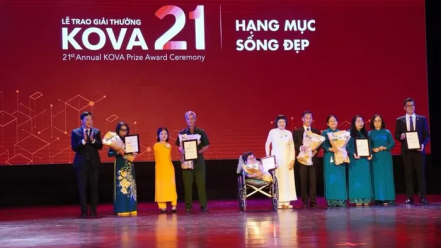 Chi hội Luật sư Hội Bảo vệ quyền trẻ em TP Hồ Chí Minh đạt giải thưởng KOVA