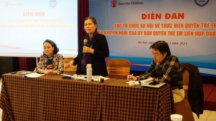 Hội Bảo vệ quyền trẻ em Việt Nam tổ chức Diễn đàn các tổ chức xã hội về thực hiện quyền trẻ em