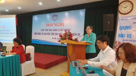 Hội nghị Ban Chấp hành Hội Bảo vệ quyền trẻ em Việt Nam lần 2, khóa IV: Kiện toàn Ban Chấp hành, Ban Thường vụ Hội