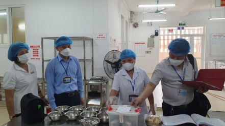 Quận Ba Đình: Tổ chức diễn tập phương án xử lý ngộ độc thực phẩm ở trường học 