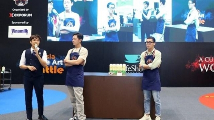 Vinamilk đồng hành cùng các Barista tại cuộc thi Quốc tế Asia Latte Art Battle