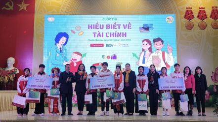 BIDV đồng hành cùng chương trình giáo dục tài chính tại Tuyên Quang
