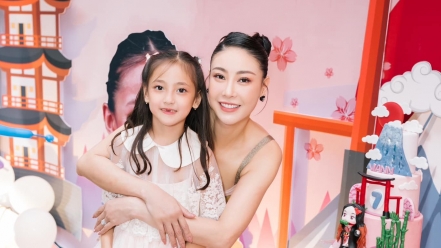 Hoa hậu Hà Kiều Anh tiết lộ yêu cầu đặc biệt của con gái 7 tuổi trong ngày sinh nhật