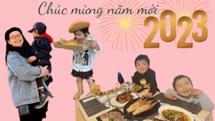 Mẹ Việt bốn phương cho con đón Tết Dương lịch 2023 như thế nào? 