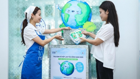 Những dấu ấn tiên phong của TH trong tiêu dùng bền vững và giảm rác thải nhựa