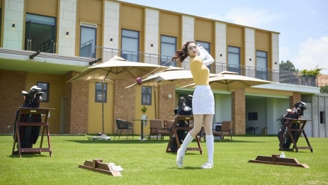 Hoa hậu Đỗ Mỹ Linh trở thành Đại sứ thương hiệu Văn Lang Empire T&T Golf Club