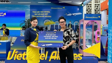 Vietravel Airlines tham gia Triển lãm Thành tựu đất nước nhân kỷ niệm 80 năm Quốc khánh