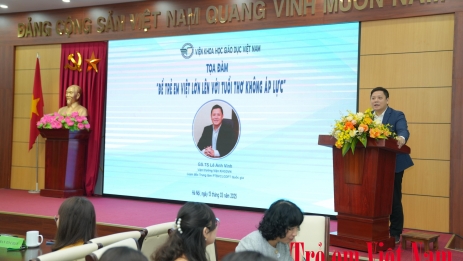 Làm gì để trẻ em Việt lớn lên với tuổi thơ không áp lực?