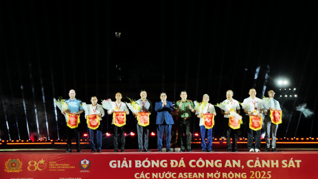 Khai mạc Giải bóng đá Công an, Cảnh sát các nước ASEAN mở rộng 2025: “Bản hòa ca của thể thao, nghệ thuật và tình hữu nghị”
