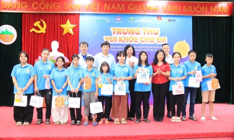 Chung tay vì sức khỏe trẻ em Việt Nam