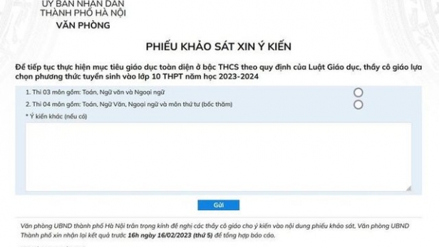 Tuyển sinh lớp 10 ở Hà Nội: Vì sao nhiều hiệu trưởng kiên quyết chọn thi môn thứ 4?