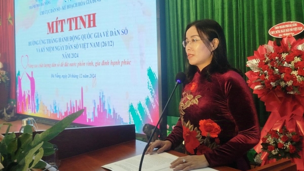 Thành phố Đà Nẵng: Mít tinh hưởng ứng tháng quốc gia về dân số