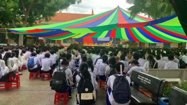 Khánh Hoà: Hơn 1.400 em học sinh được tiếp cận kiến thức chuyên sâu về sức khỏe sinh sản 
