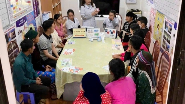 Tuyên Quang: Trạm Y tế xã Lũng Cú tổ chức truyền thông hưởng ứng ngày Tránh thai thế giới 26/9