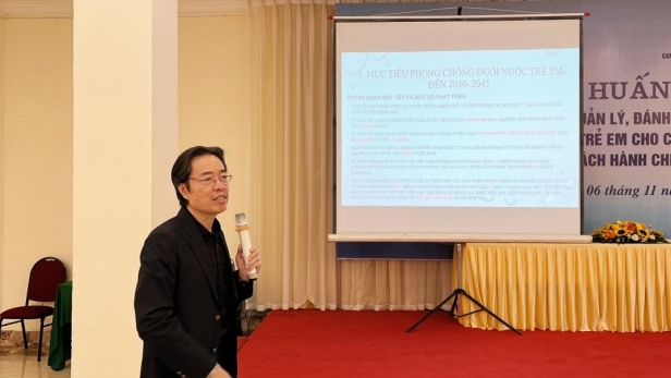 Ông Đặng Hoa Nam: “Giảm tử vong do đuối nước là thước đo văn minh của một quốc gia”