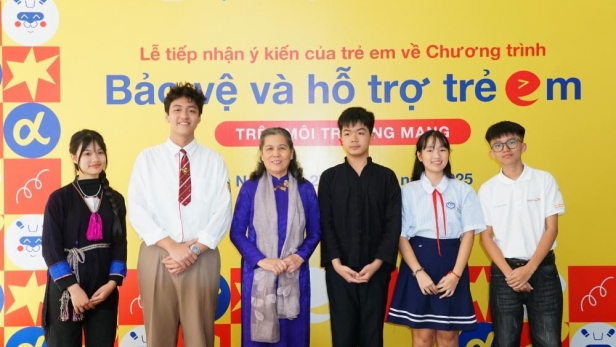 Không chỉ được bảo vệ, trẻ em trở thành “người kiến tạo” không gian mạng an toàn