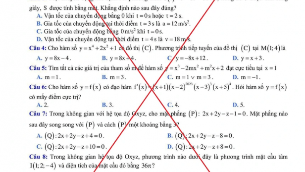 Cảnh báo giả mạo đề tham khảo thi tốt nghiệp THPT năm 2025