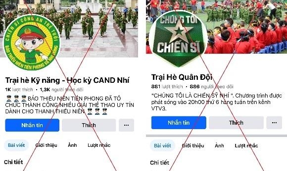 Cảnh giác khi đăng ký tham gia trại hè cho con trên mạng xã hội