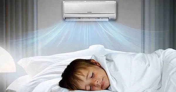 Hướng dẫn sử dụng điều hòa cho trẻ