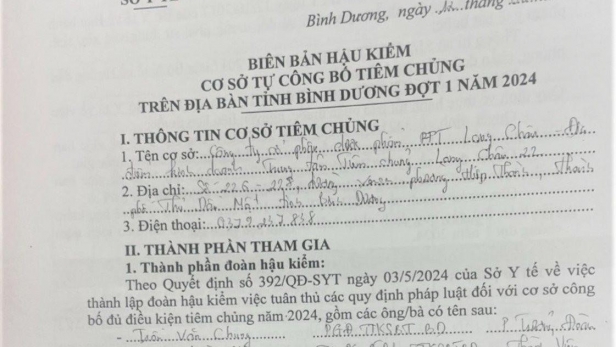 Nguyên nhân khiến hàng loạt trung tâm tiêm chủng bị ‘tuýt còi’