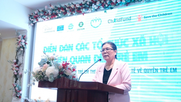 Chủ tịch Hội Bảo vệ quyền trẻ em Việt Nam: Tạo môi trường an toàn, lành mạnh, để trẻ em phát triển toàn diện