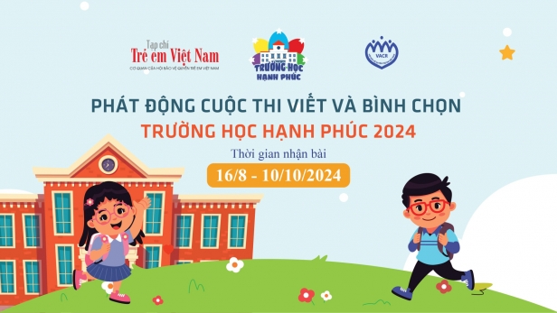 Phát động cuộc thi viết và bình chọn “Trường học hạnh phúc” lần thứ nhất năm 2024