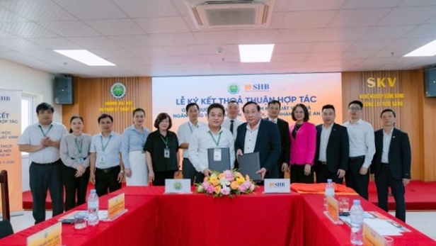 SHB Chi nhánh Nghệ An ký kết hợp tác với Trường Đại học Sư phạm Kỹ thuật Vinh