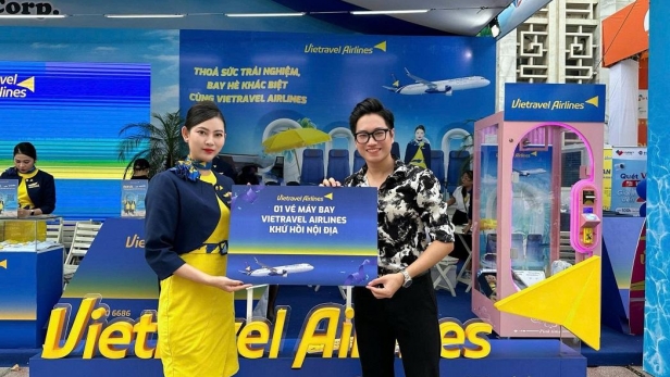 Vietravel Airlines tham gia Triển lãm Thành tựu đất nước nhân kỷ niệm 80 năm Quốc khánh