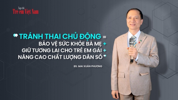 BS. Mai Xuân Phương: Chủ động tránh thai là chìa khóa nâng cao chất lượng dân số