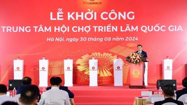 Thủ tướng bấm nút khởi công Trung tâm Hội chợ Triển lãm Quốc gia