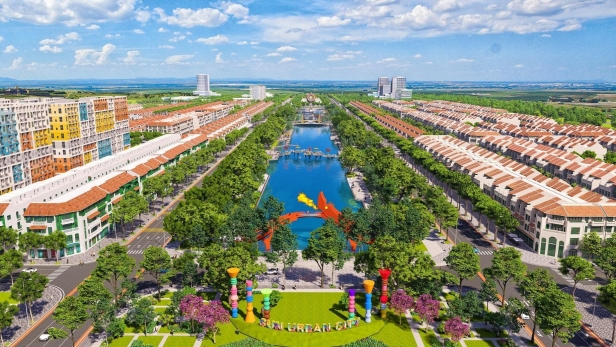 Nhà phố Sun Group Nam Hà Nội: “Cỗ máy tạo dòng tiền” bên trục lễ hội sầm uất