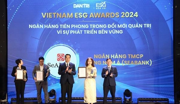 SeABank được vinh danh “Ngân hàng tiên phong trong đổi mới quản trị vì sự phát triển bền vững” tại Vietnam ESG Awards