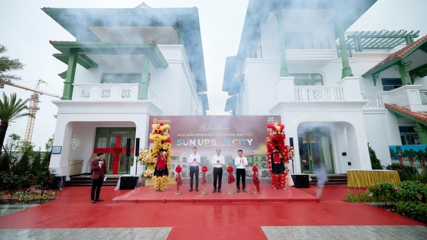 Khai trương nhà mẫu thấp tầng tại đô thị nghỉ dưỡng Sun Group Hà Nam