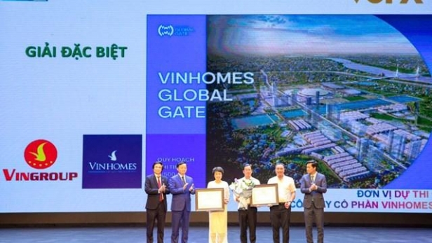 Vinhomes Global Gate được vinh danh tại Giải thưởng Quy hoạch đô thị quốc gia